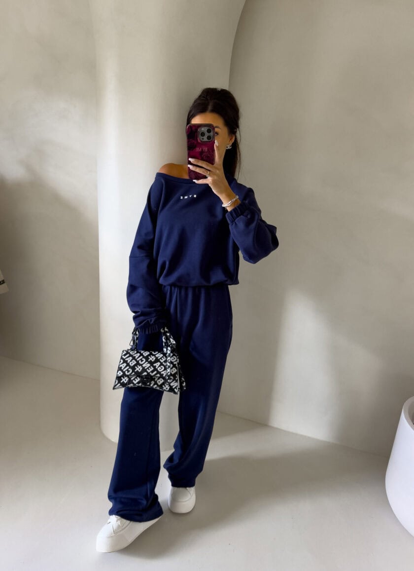 Komplet SYDNEY - granatowy - obrazek 19