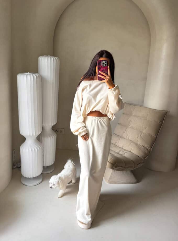 Komplet POLINA – ecru