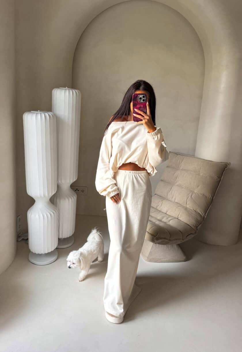 Komplet POLINA – ecru