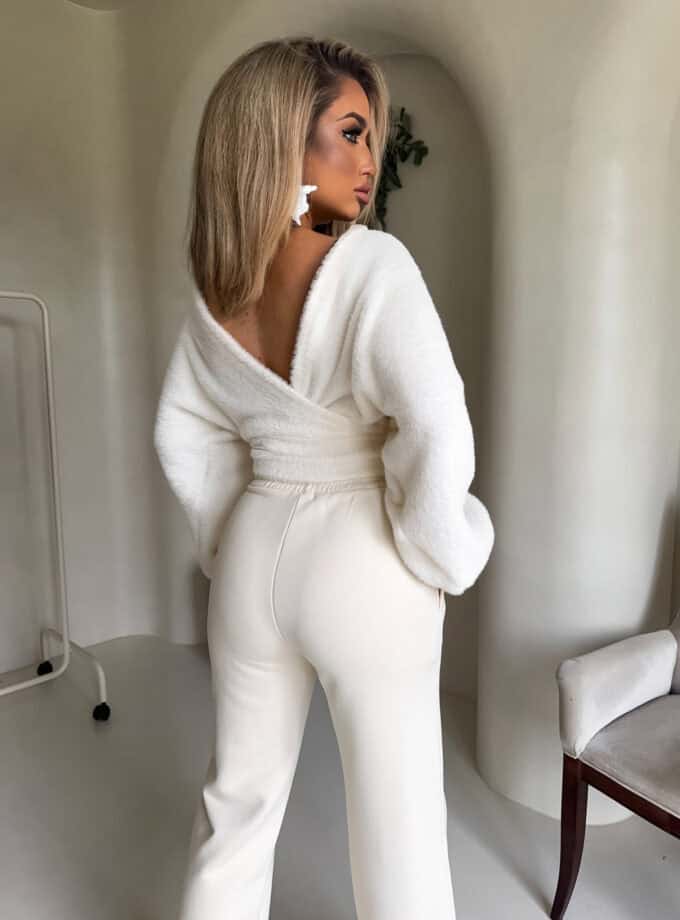 Bluzka KAIRA TEDDY – ecru