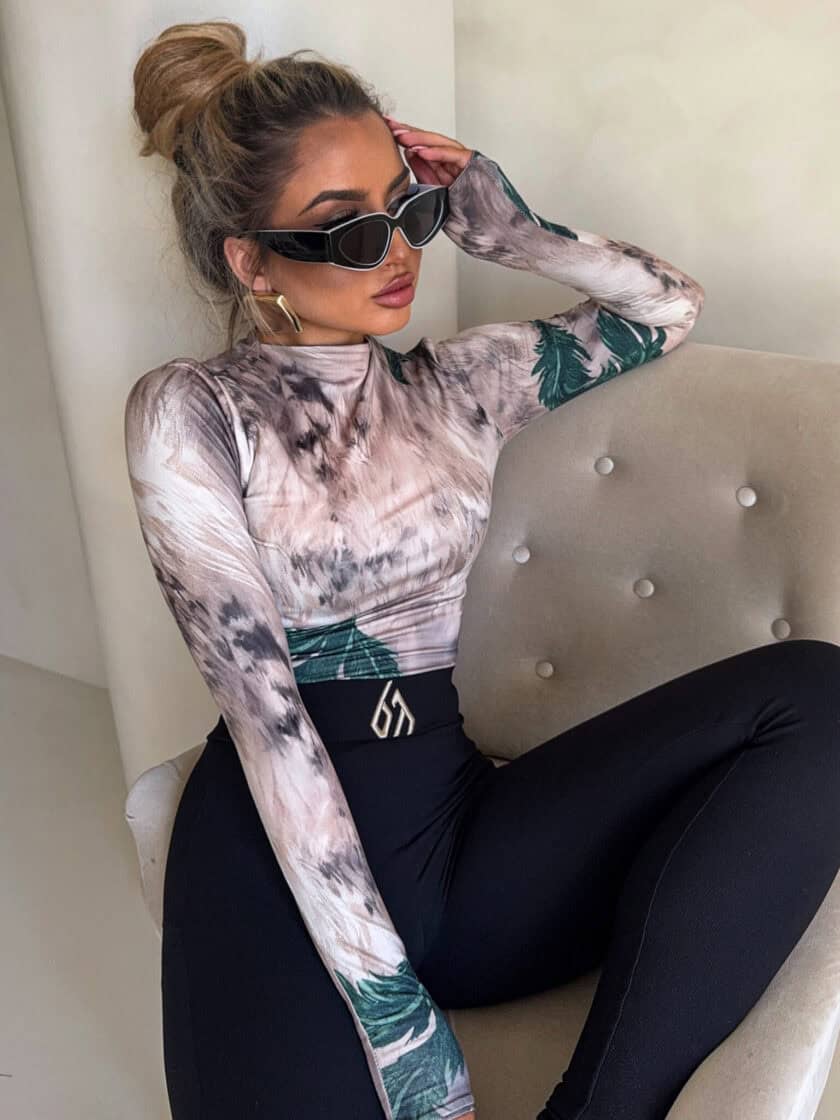 Bluzka SKIN – leaves - obrazek 2