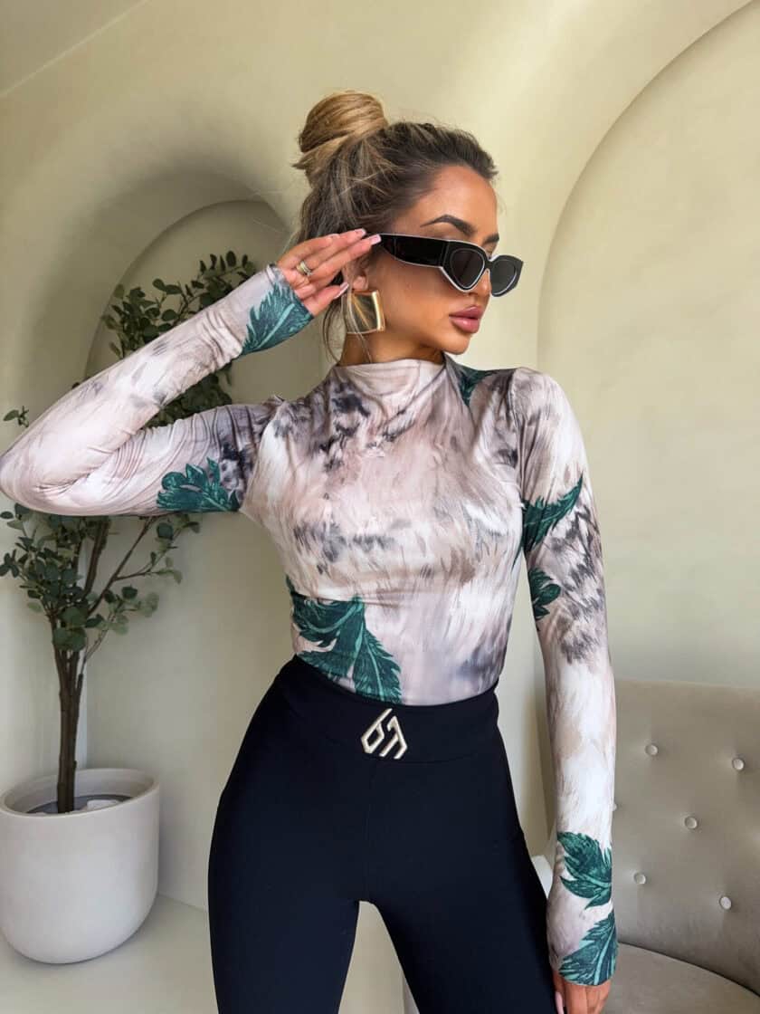 Bluzka SKIN – leaves - obrazek 4