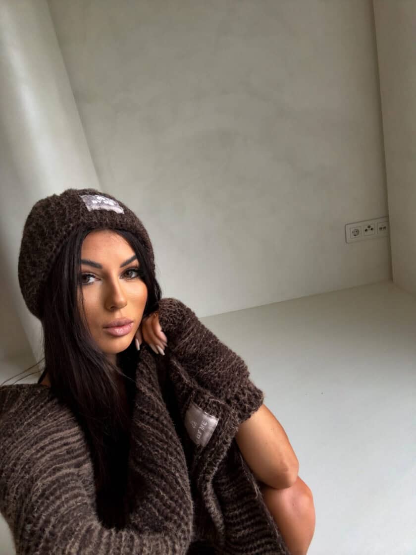 Komplet ALASKA - czekoladowy - obrazek 6