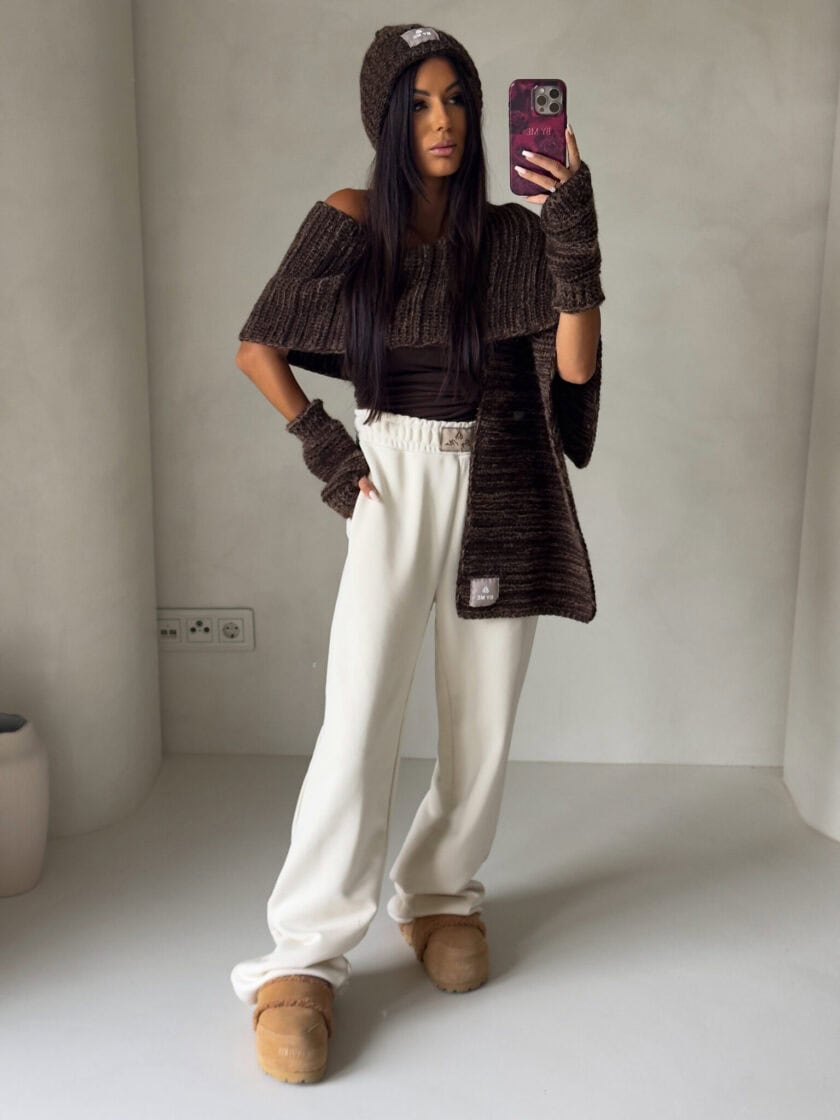 Komplet ALASKA - czekoladowy - obrazek 9