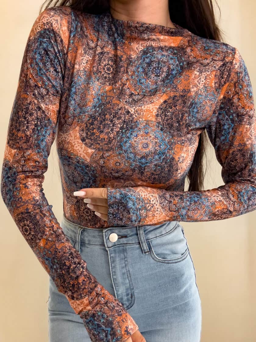 Bluzka SKIN – mandala - obrazek 5