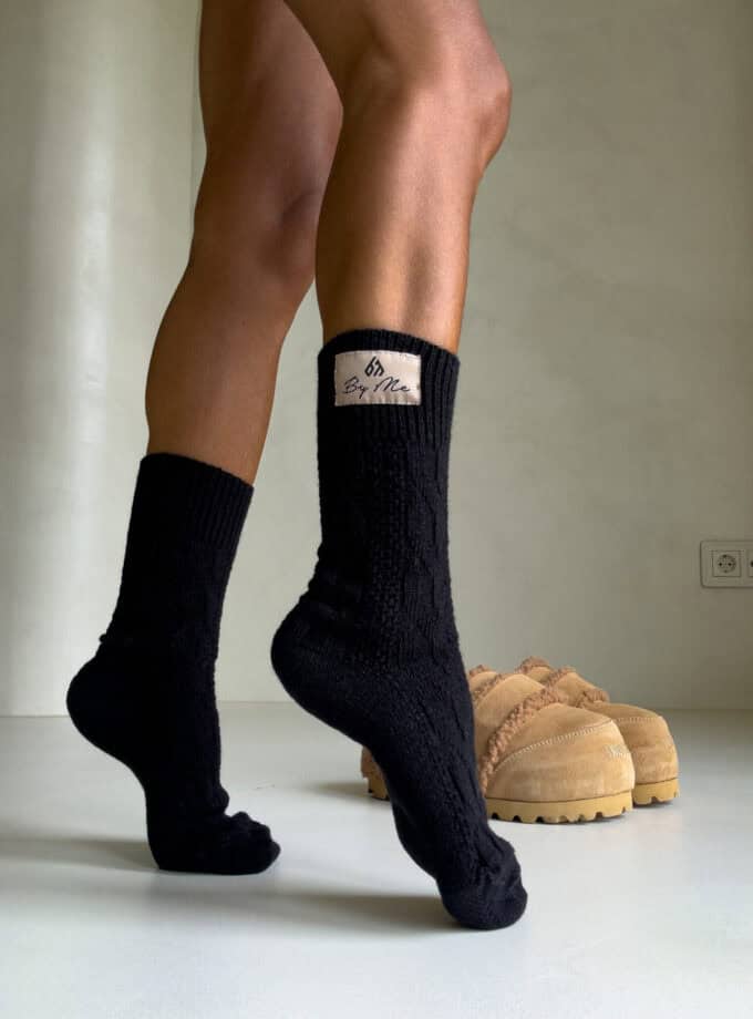 Skarpety WOOL – czarne