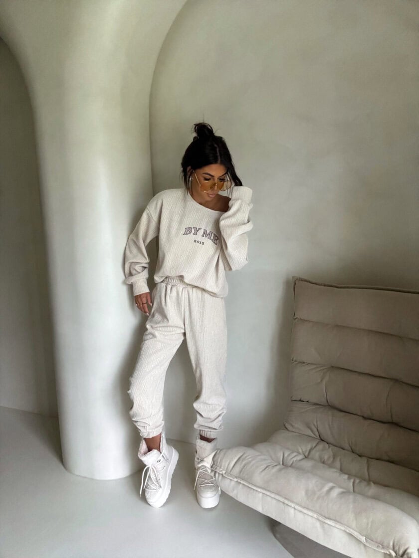 Komplet BARIO – jasny beż - obrazek 25