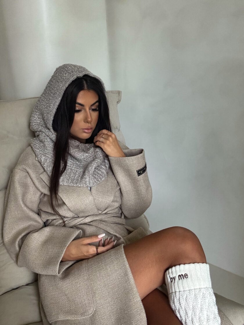 Balaclava - taupe - obrazek 4