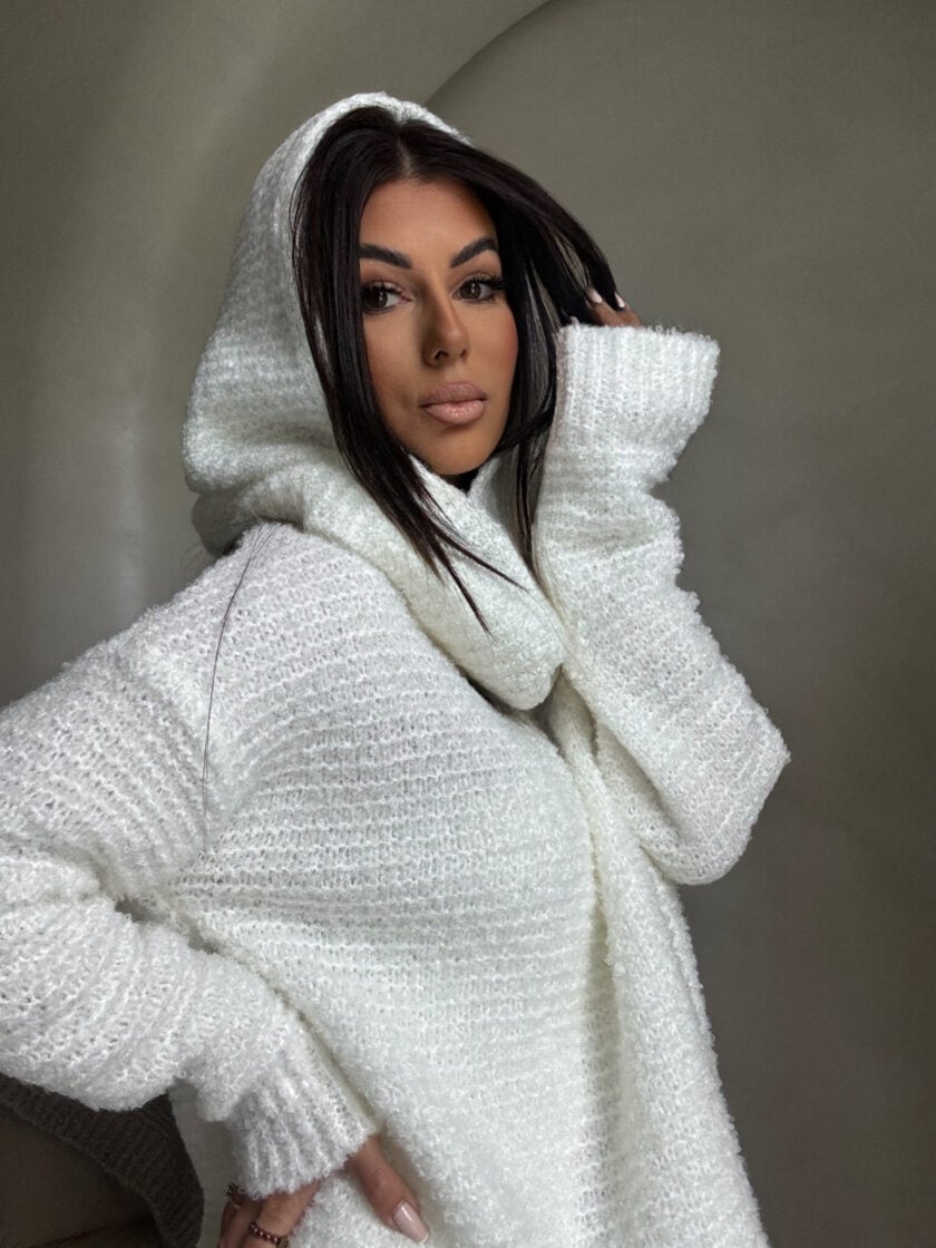 Balaclava - ecru - obrazek 5