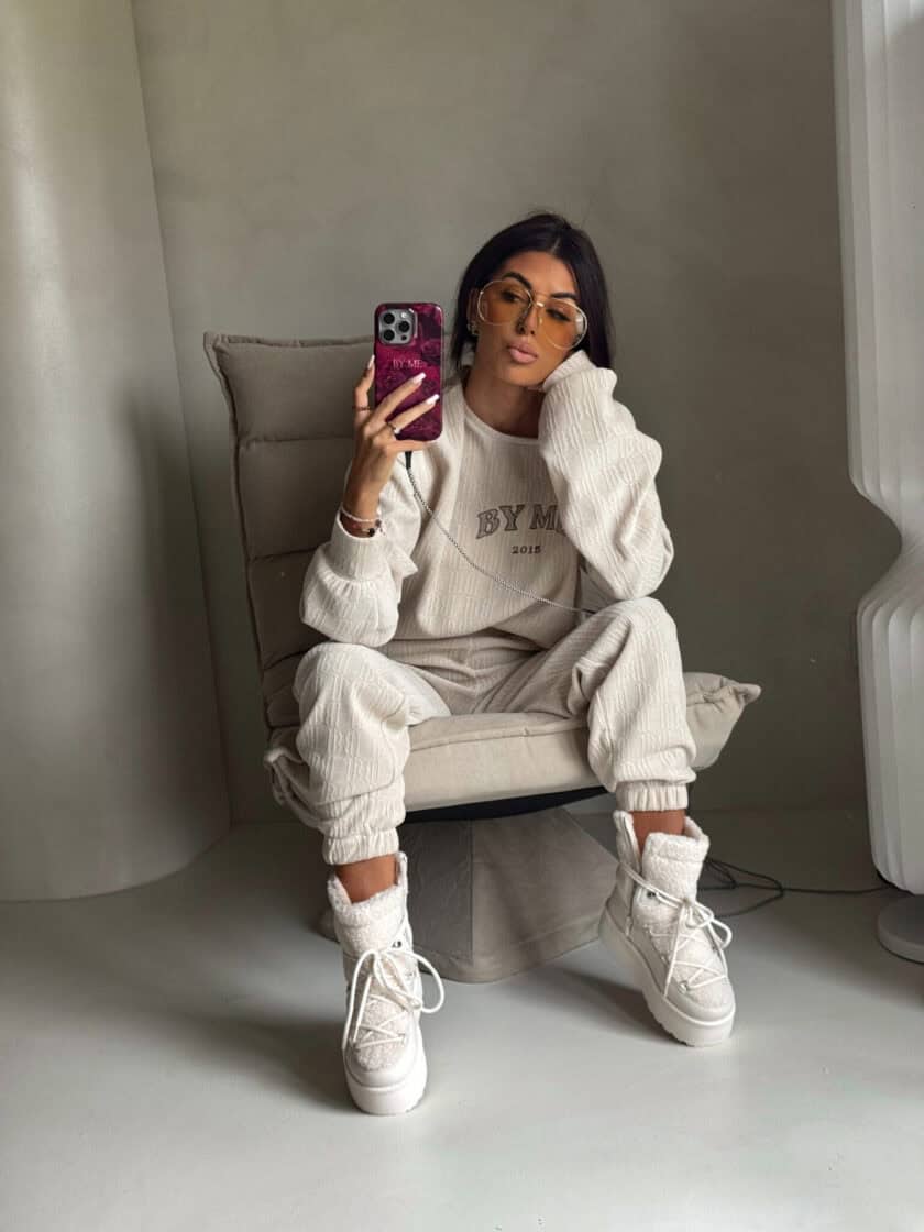 Komplet BARIO – jasny beż - obrazek 16