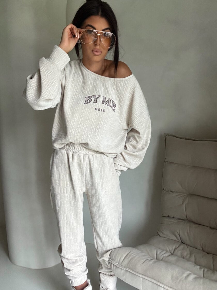 Komplet BARIO – jasny beż - obrazek 14