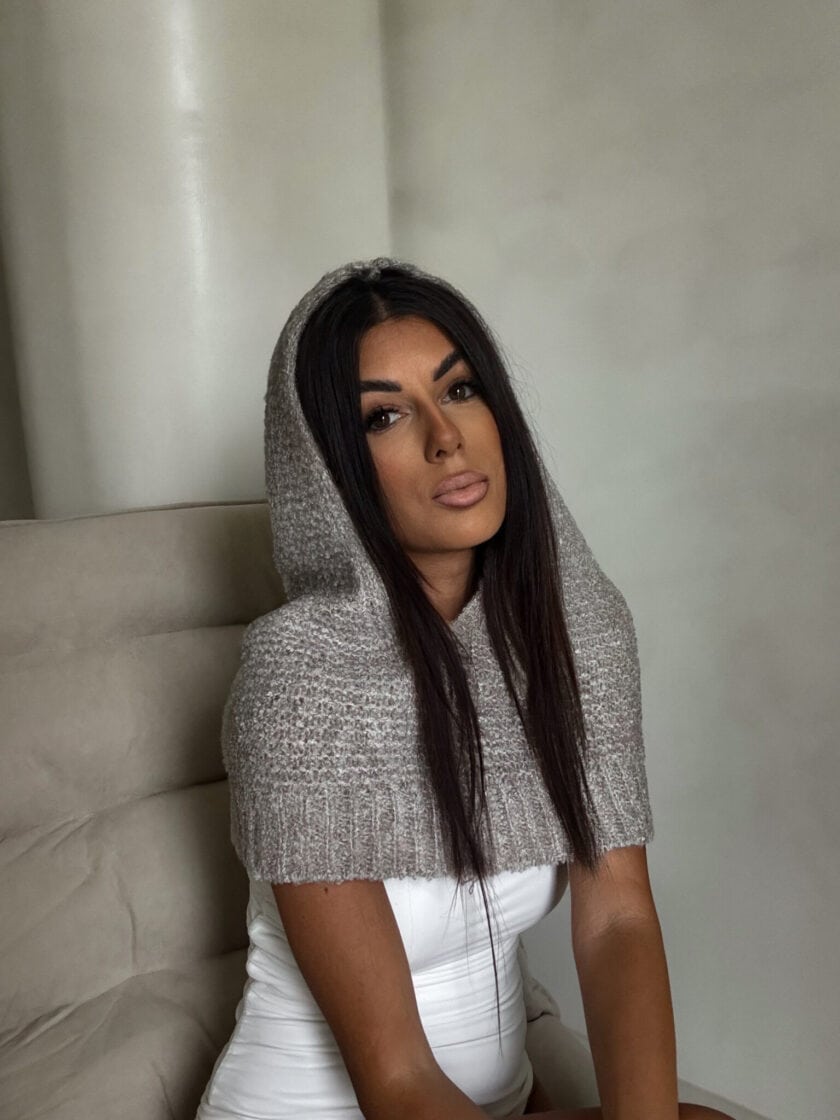 Balaclava - taupe - obrazek 3