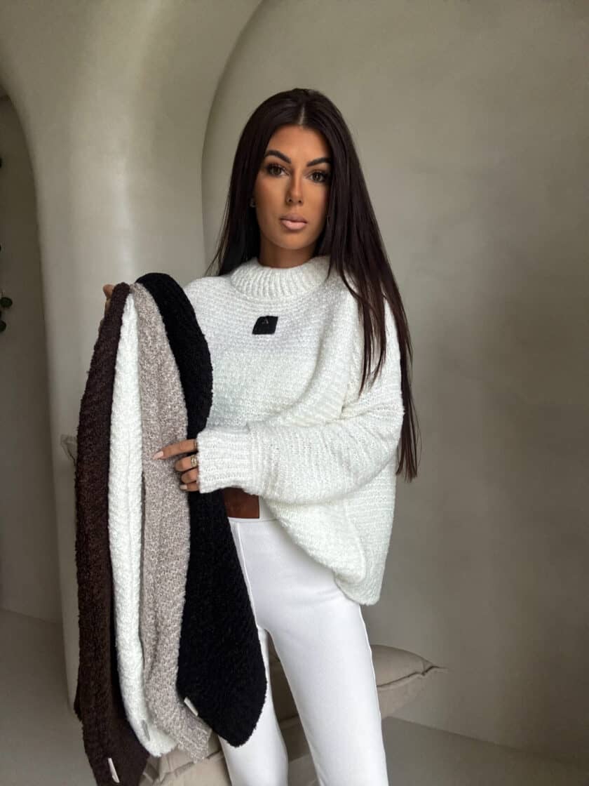 Balaclava - ecru - obrazek 3