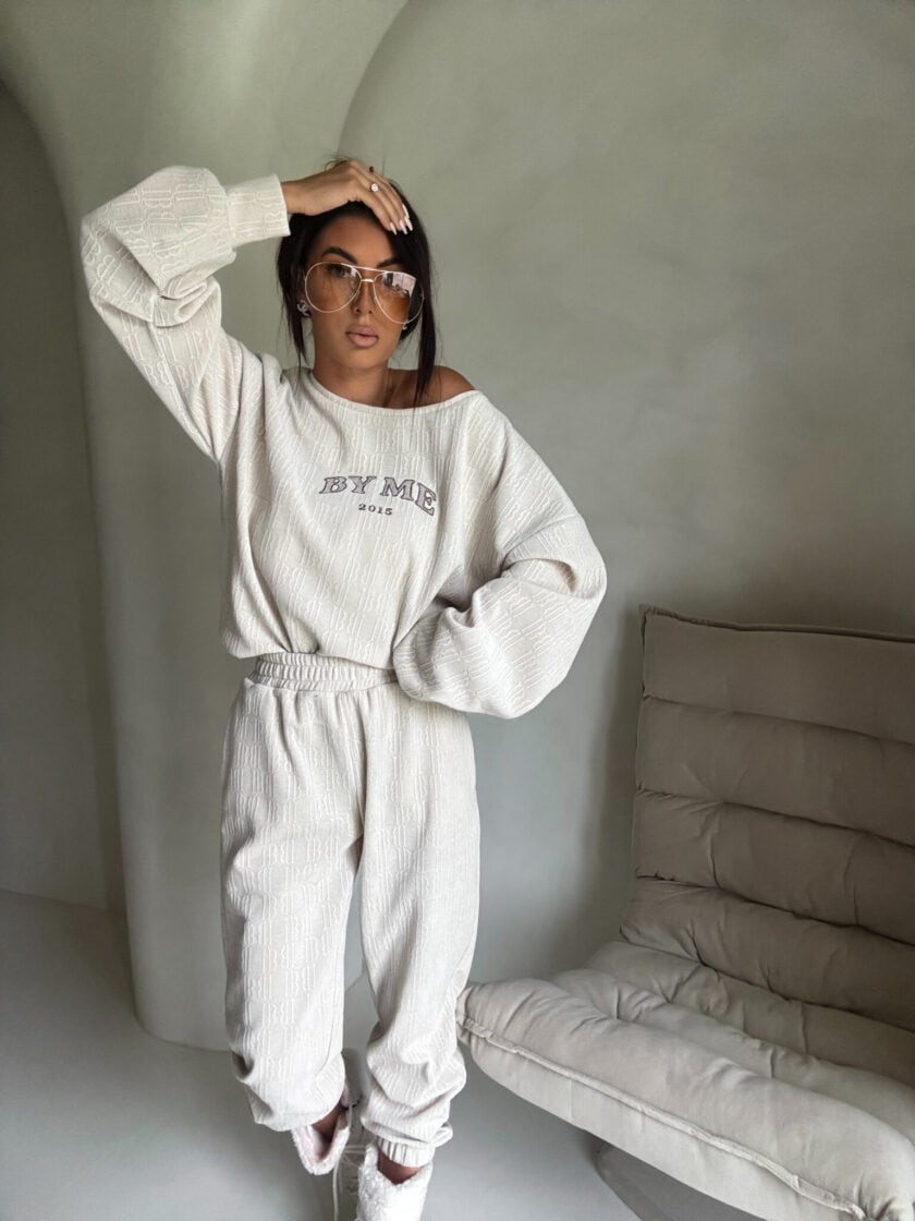 Komplet BARIO – jasny beż - obrazek 13