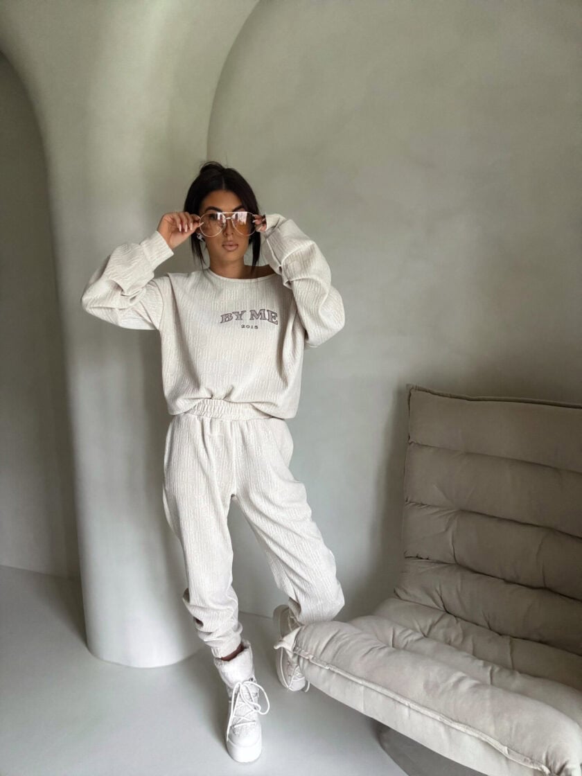 Komplet BARIO – jasny beż