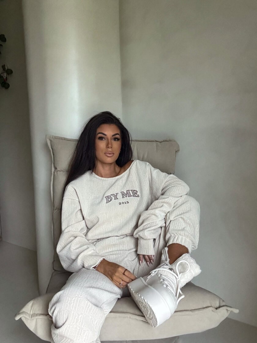 Komplet BARIO – jasny beż - obrazek 3