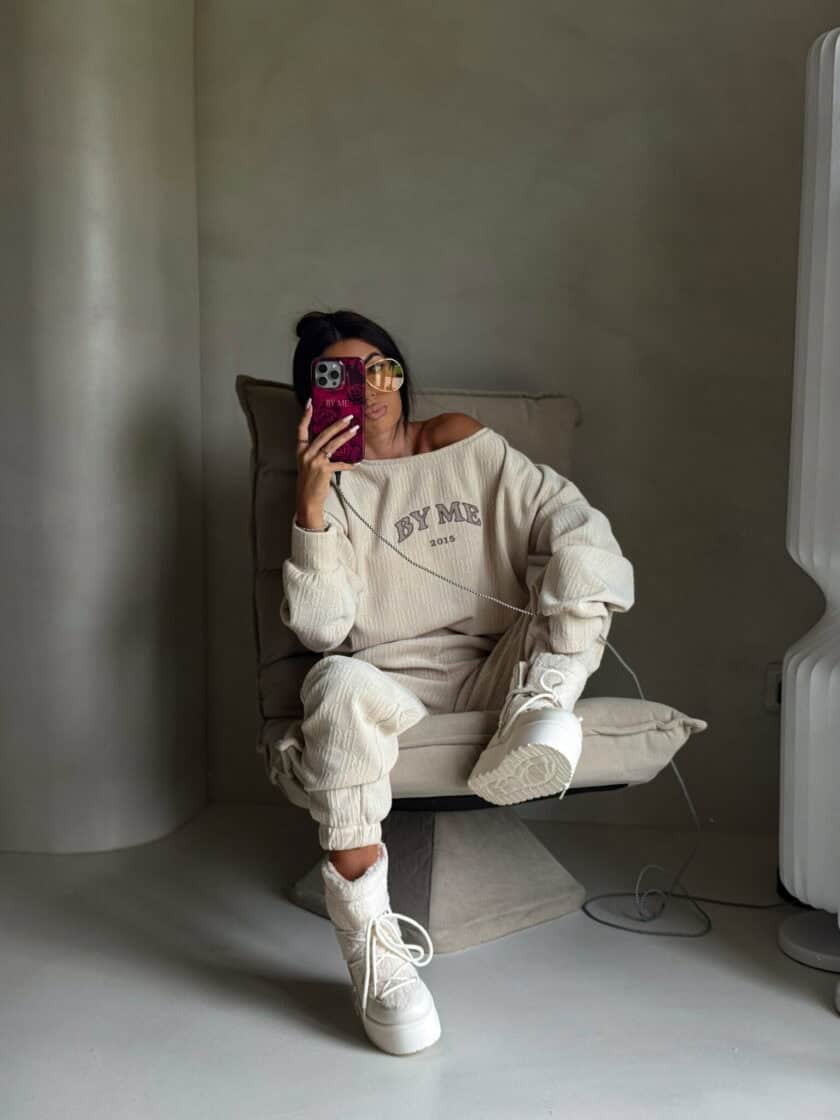 Komplet BARIO – jasny beż - obrazek 7