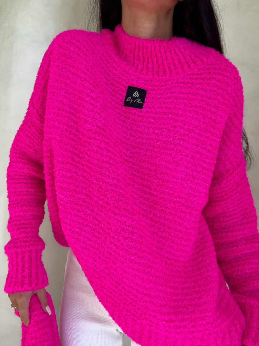 Sweter BUCLA – różowa - obrazek 10