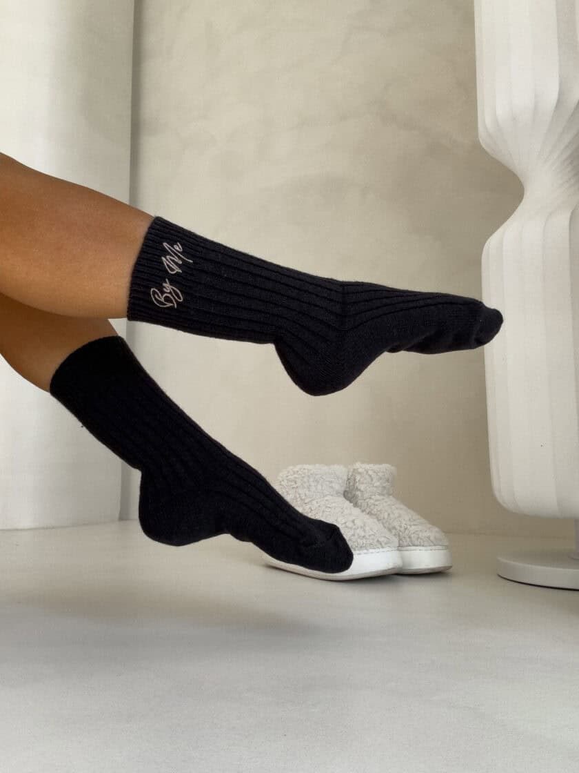 Skarpety WEŁNA – czarne - obrazek 6