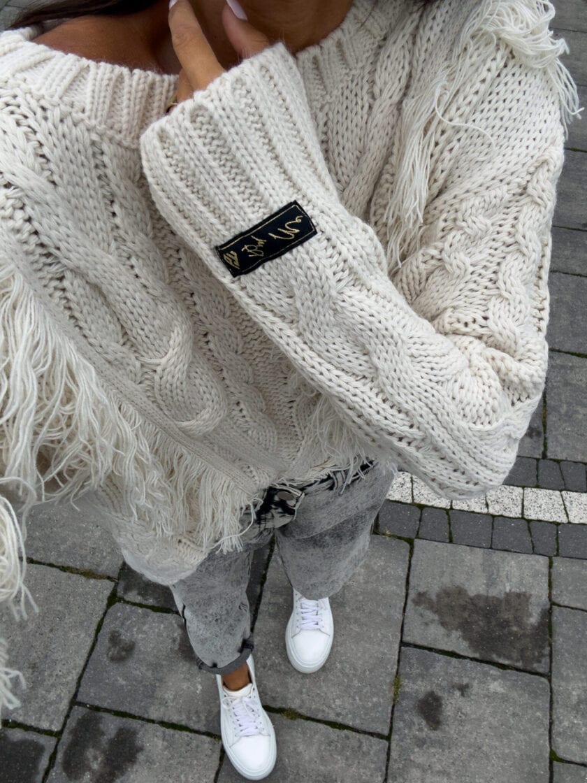 Sweter INDIANA - wanilia - obrazek 4