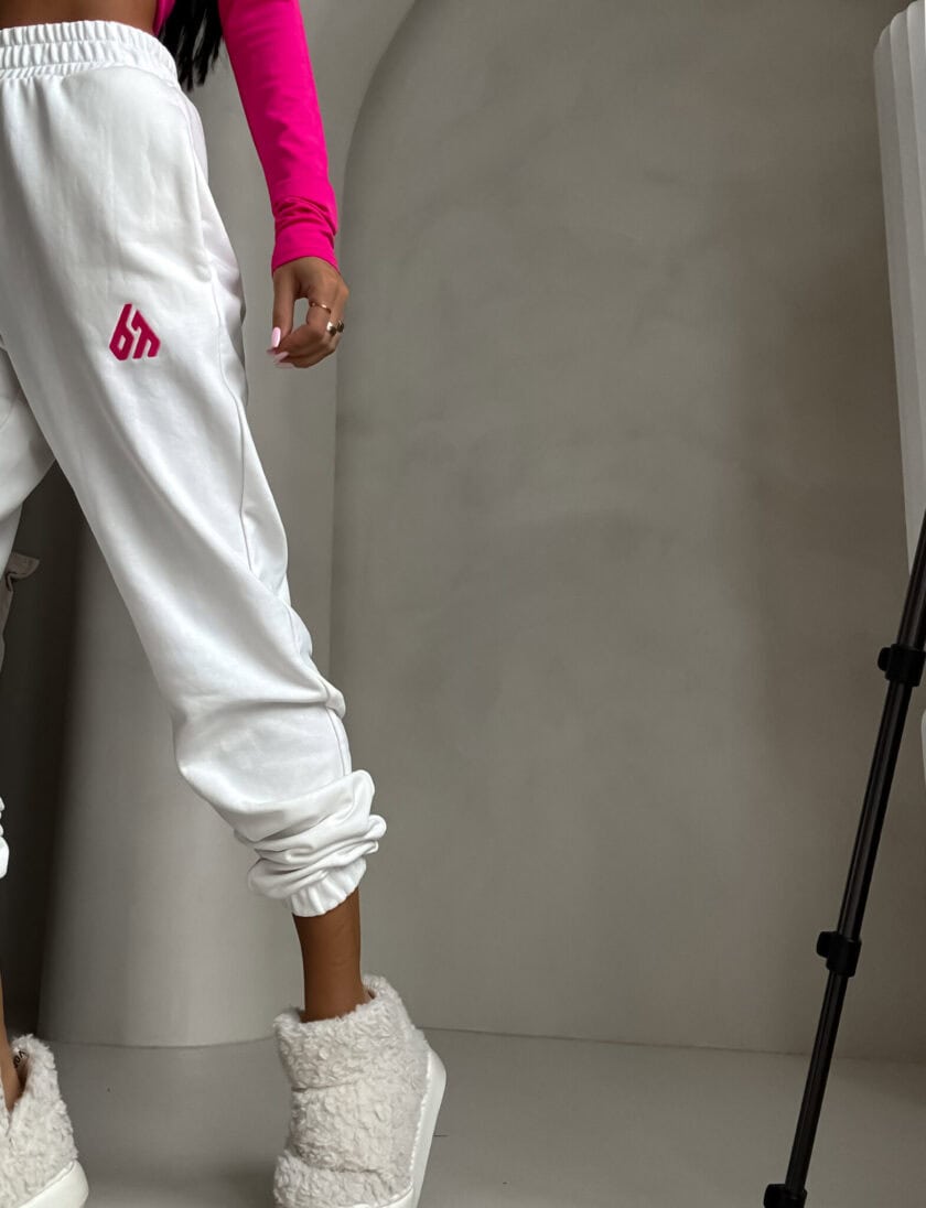 Spodnie DUO – ecru - obrazek 4