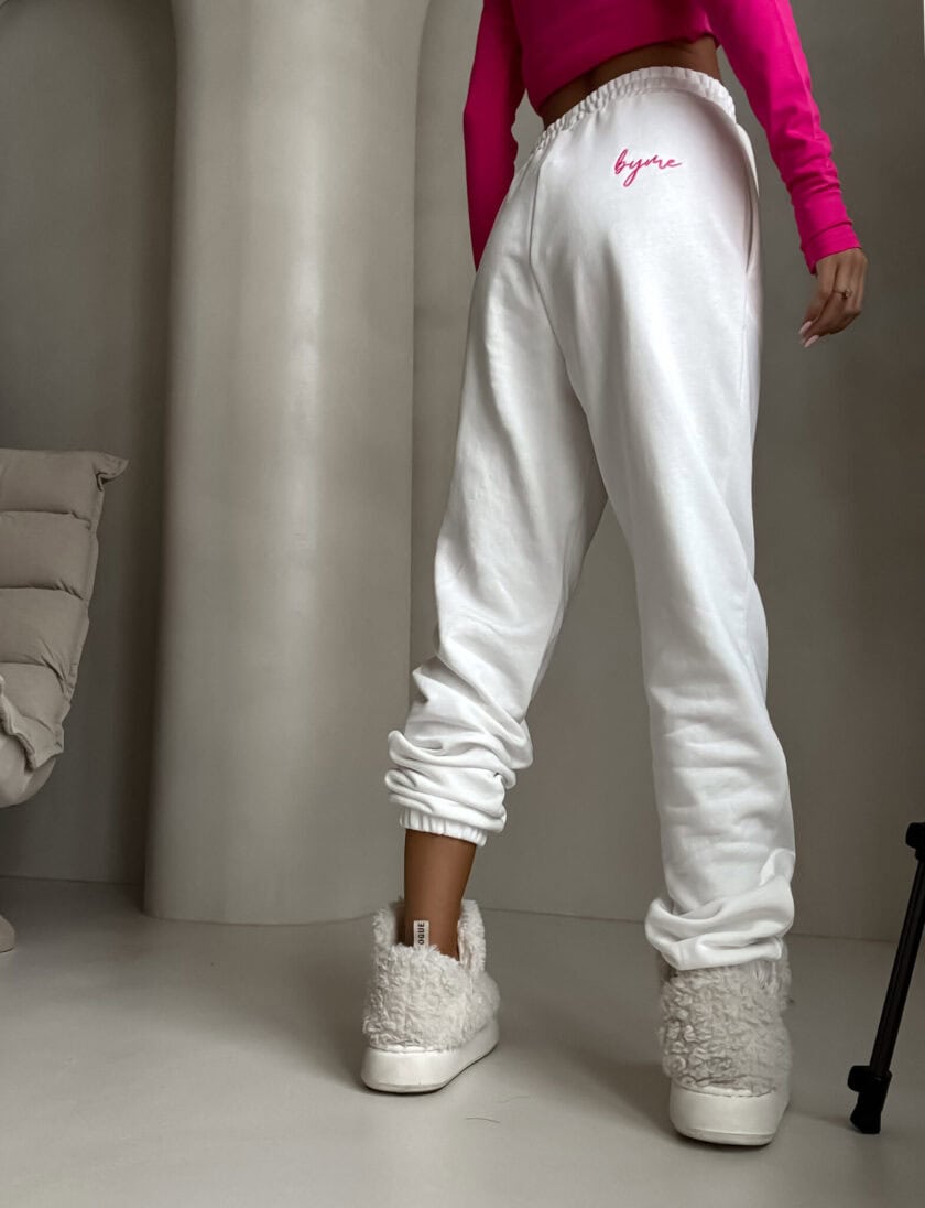 Spodnie DUO – ecru - obrazek 5