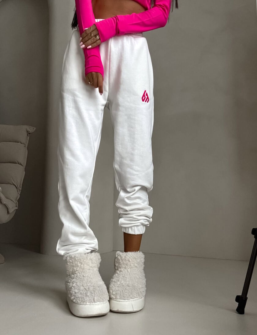 Spodnie DUO – ecru - obrazek 6