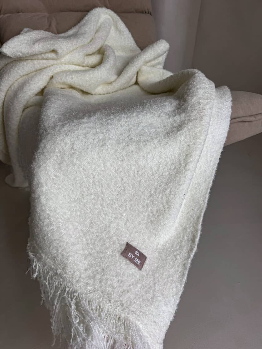 Koc BUCLA – ecru - obrazek 9