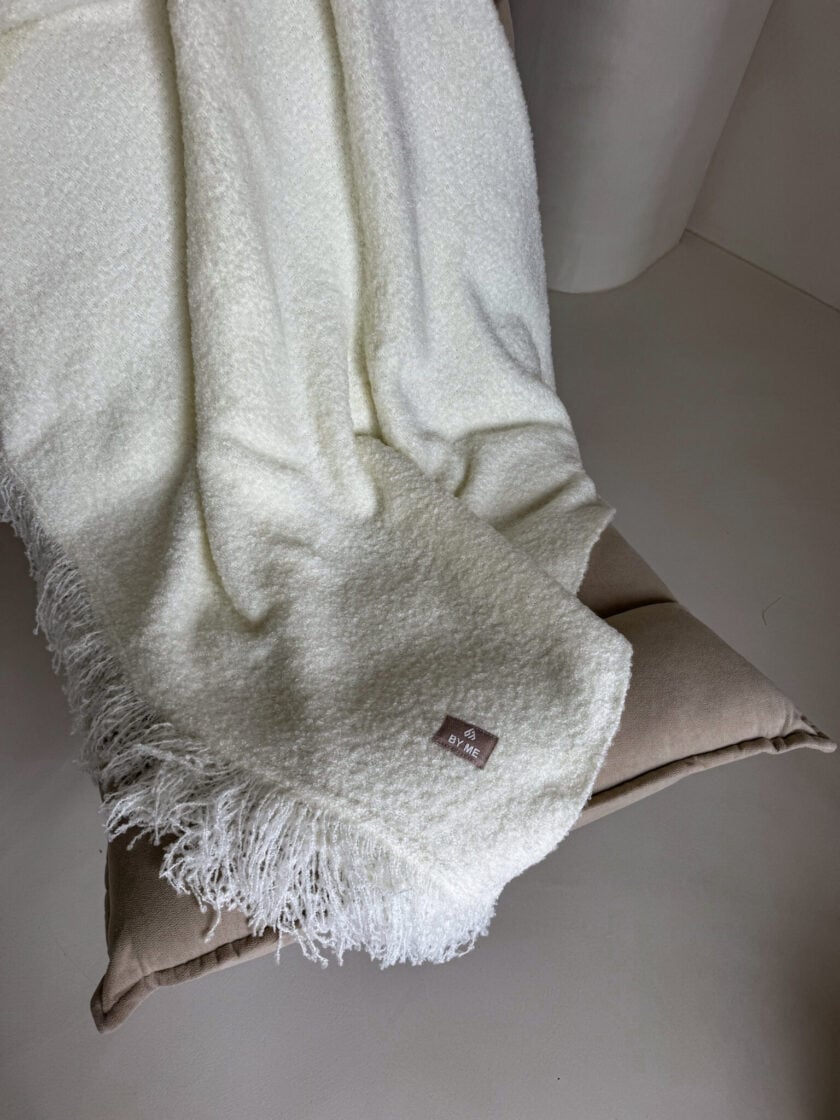 Koc BUCLA – ecru - obrazek 8