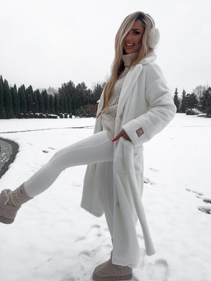 Płaszcz NOELLE – ecru