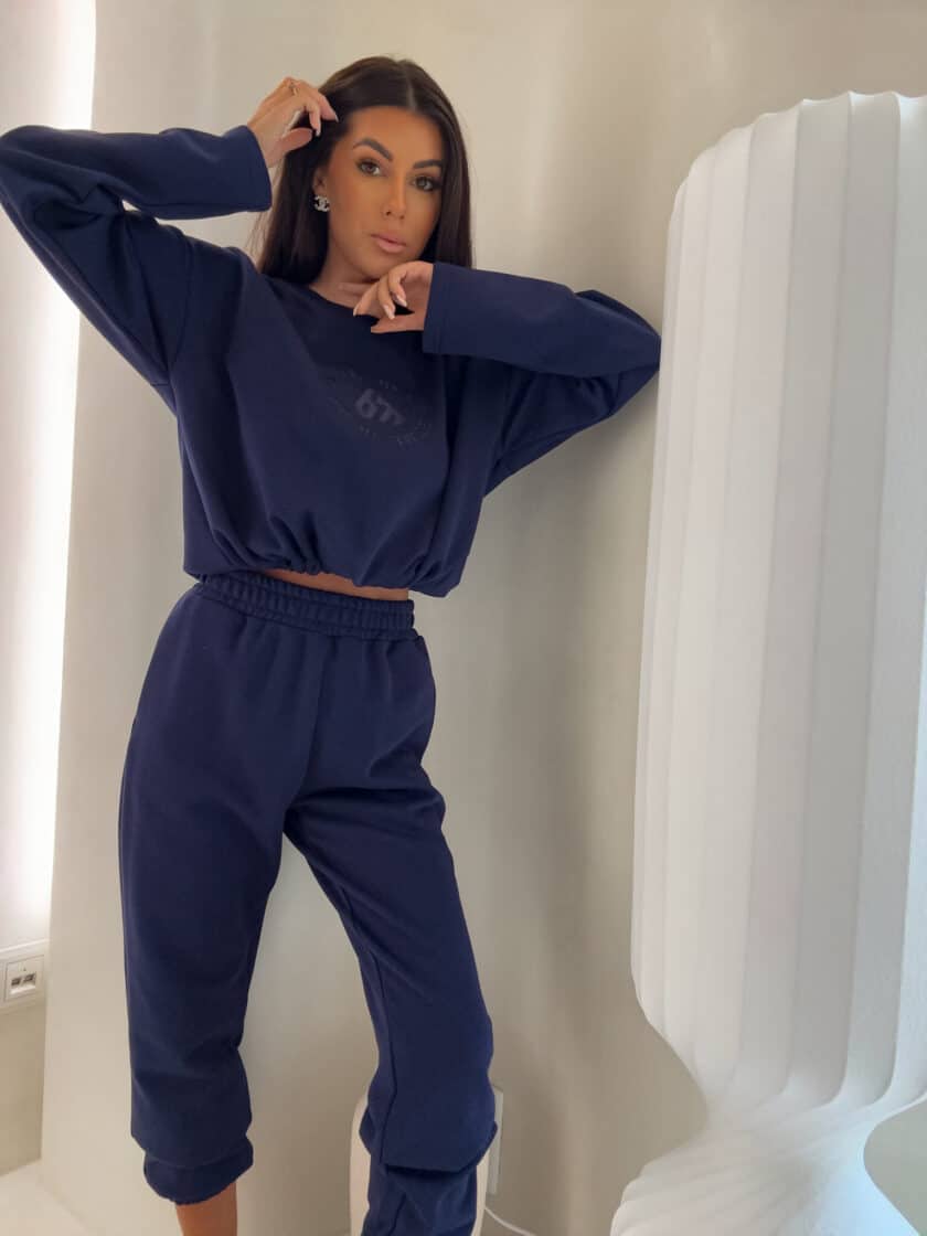 Komplet LOUIS - granatowy - obrazek 4