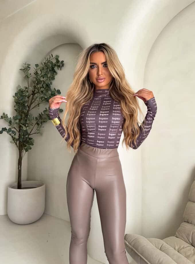 Bluzka SKIN MIU – mokka