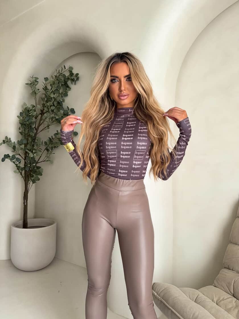 Bluzka SKIN MIU – mokka