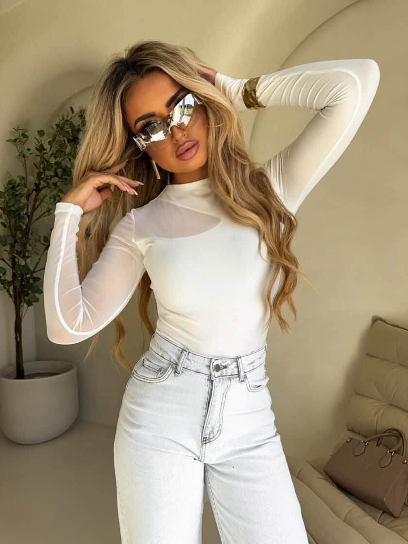 Bluzka SUZI – ecru - obrazek 2