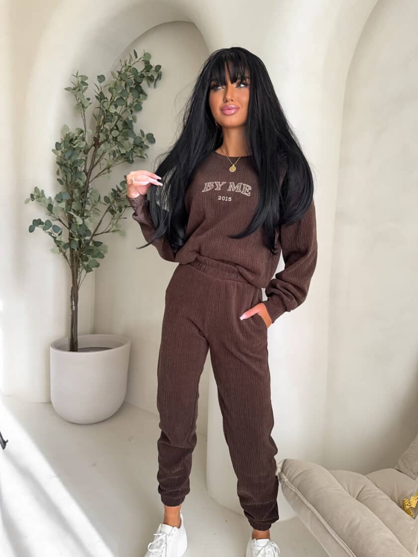 Komplet BARIO – czekoladowy