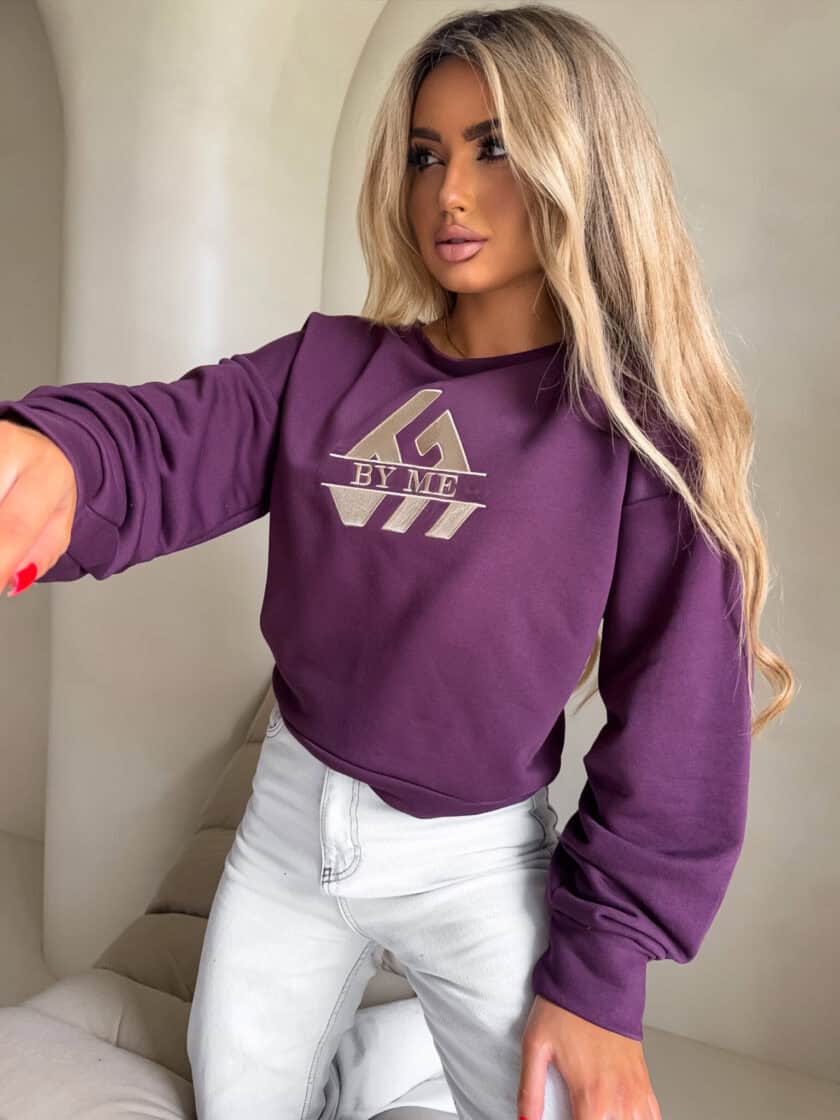 Bluza LUXIT – śliwka - obrazek 4