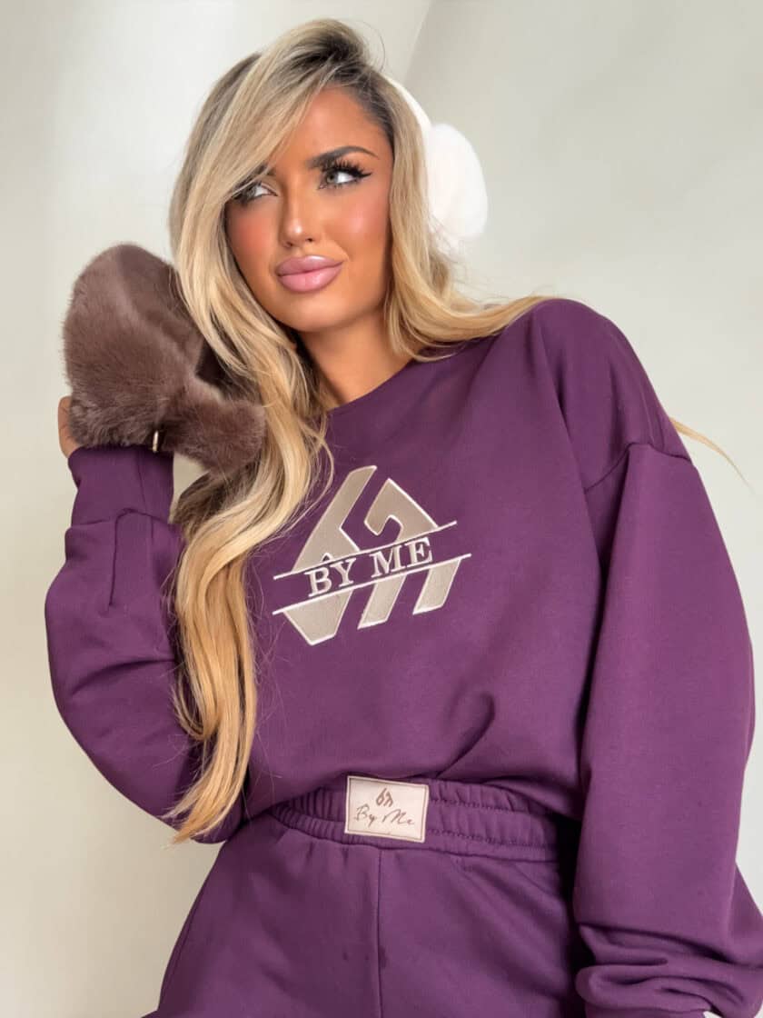 Bluza LUXIT – śliwka - obrazek 2