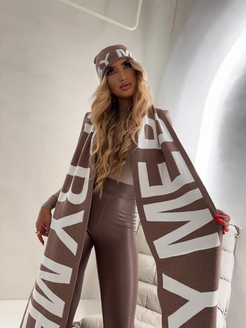 Czapka BY ME - mokka - obrazek 5