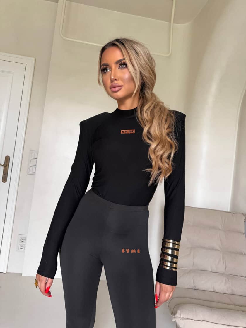 Bluzka MIRELLA By Me – czarna - obrazek 6