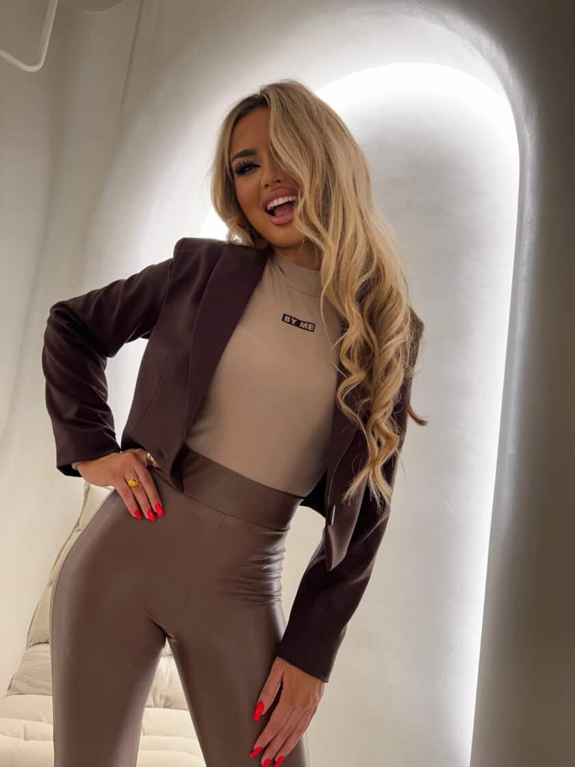 Bluzka MIRELLA By Me – beżowa - obrazek 3