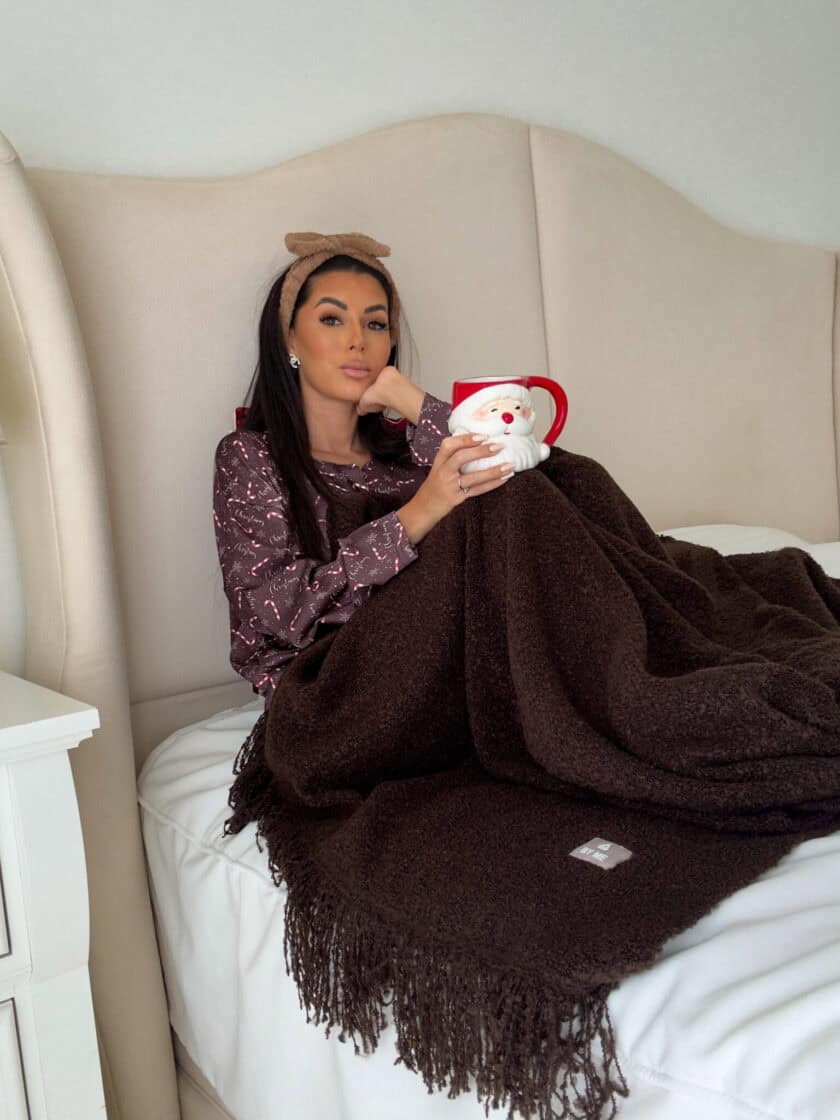 Koc BUCLA – czekoladowy - obrazek 3