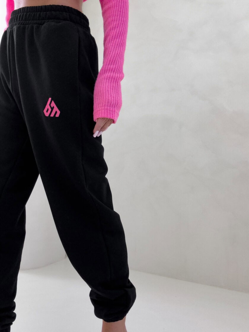 Spodnie DUO – czarne - obrazek 4