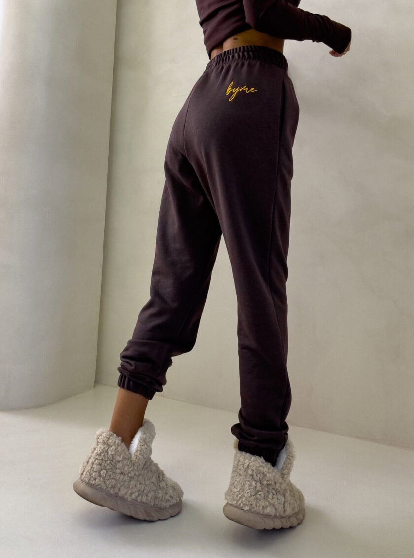 Spodnie DUO – czekoladowe - obrazek 12