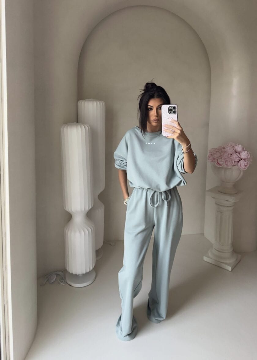 Komplet SYDNEY - szałwiowy