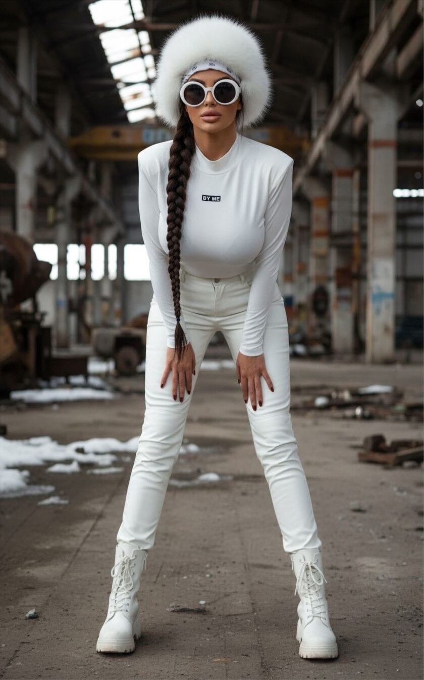 Bluzka MIRELLA By Me – ecru - obrazek 11