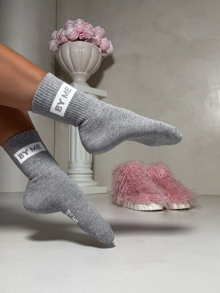 Skarpetki GUESSY – szare - obrazek 6