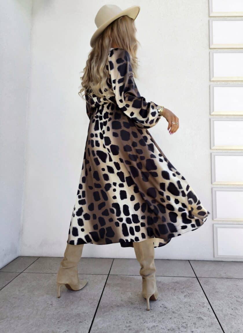 Sukienka MIRANDA - safari - obrazek 6