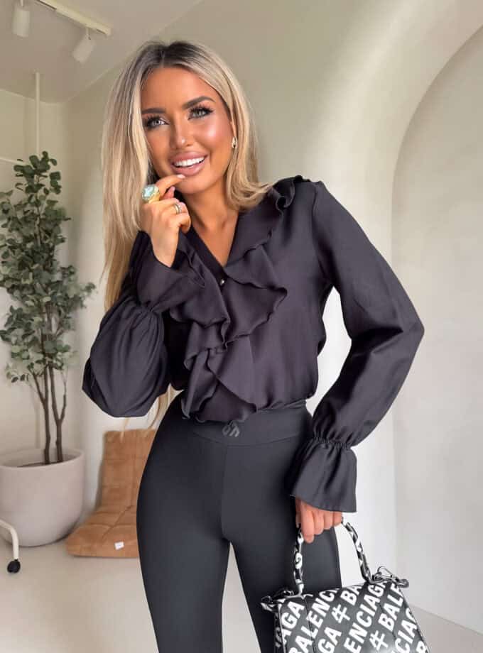 Bluzka ZARRA - czarna