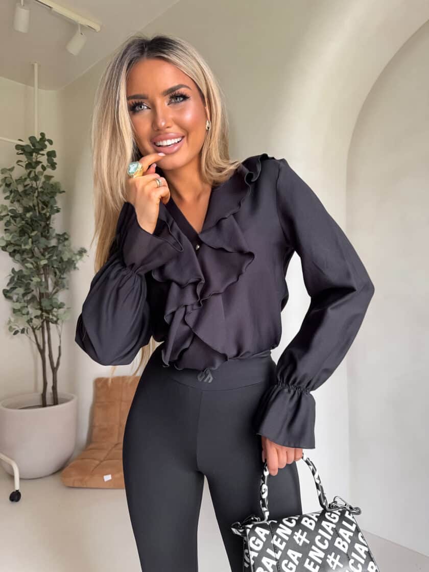 Bluzka ZARRA - czarna