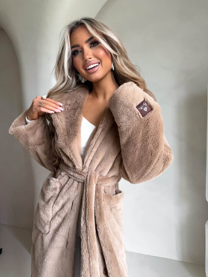 Płaszcz NOELLE – ciepły beż - obrazek 3